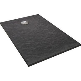 Мраморный поддон Jacob Delafon Tolbiac 120х80 см E6D331RU-NGM, черный матовый - фото 