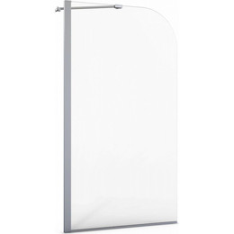 Шторка для ванны Azario Merrit 80х140 см AZ-NF6310 800, хром/прозрачное - фото 