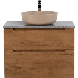 Тумба подвесная со столешницей BelBagno Etna 90 см ETNA-H60-900-2C-SO-RN-P+KEP-90-MGL - фото 