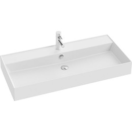 Раковина подвесная Jacob Delafon Vivienne 100 см EXBJ112-BCM, белый матовый - фото 