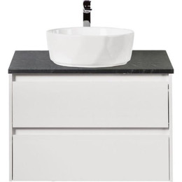 Тумба подвесная со столешницей BelBagno Kraft 90 см KRAFT-900-2C-SO-BO+KEP-90-MNO - фото 