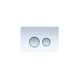 Кнопка смыва Aquatek KDI-0000028, белый (закалённое стекло) - фото 