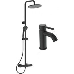 Промо-набор Ideal Standard IdealRain BL7546S2, черный матовый - фото 