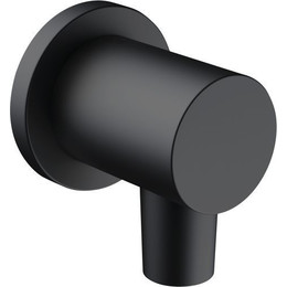 Шланговое подсоединение Kludi Nova Fonte Puristic 2054339-15, черный матовый - фото 