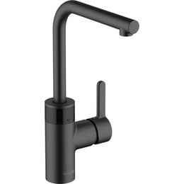 Смеситель для кухни сенсорный Kludi E-GO 422306675, черный матовый - фото 