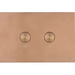 Кнопка смыва Oli Blink (пневматическая) 878782, бронза - фото 