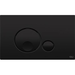 Кнопка смыва Oli Globe (механическая) 152952, черный матовый - фото 