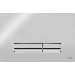 Кнопка смыва Oli Glam OLIpure (механическая) 139179, хром глянцевый - фото 