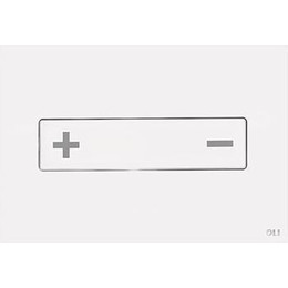 Кнопка смыва Oli Oceania (пневматическая) 054989, белый - фото 