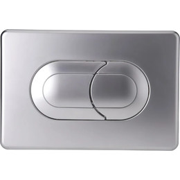 Кнопка смыва Oli Salina (пневматическая) 640086, хром матовый - фото 