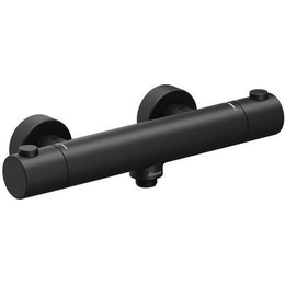 Смеситель для душа с термостатом Ravak Puri X070188, чёрный матовый - фото 