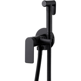 Набор для гигиенического душа Abber Weiss Insel AF8025B, черный матовый - фото 