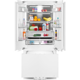 Встраиваемый двухкамерный холодильник Maunfeld MBF212NFW2 - фото 