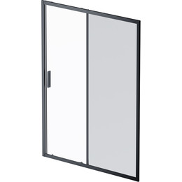 Дверь душевая Am.Pm Gem Solo 150х195 см W90G-150-1-195BG, черный/тонированное - фото 