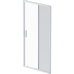 Дверь душевая Am.Pm Gem Solo 100х195 см W90G-100-1-195MG, хром/тонированное - фото 