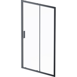 Дверь душевая Am.Pm Gem Solo 120х195 см W90G-120-1-195BT, черный/прозрачное - фото 