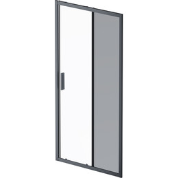 Дверь душевая Am.Pm Gem Solo 100х195 см W90G-100-1-195BM, черный/матовое - фото 
