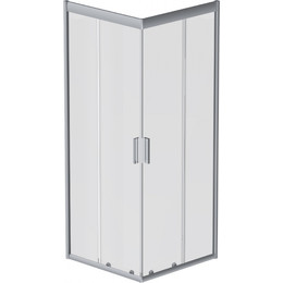 Душевое ограждение Am.Pm Gem 90х90 см W90G-403-090MT, серебро/прозрачное - фото 