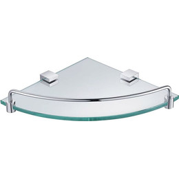 Стеклянная полка угловая Timo Selene 10073/00 - фото 