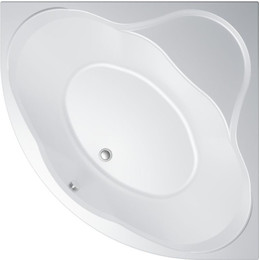 Ванна акриловая Тритон Грация 140x140 см с каркасом - фото 