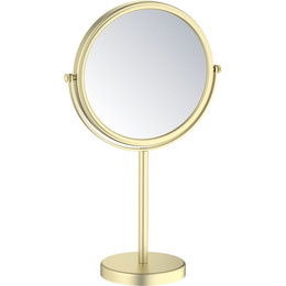 Зеркало косметическое настольное Timo Saona 13274/17, золото матовое - фото 