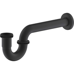 Сифон для умывальника Timo 961/03L, чёрный - фото 