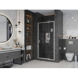 Душевая дверь Ambassador Elysium 80 см 111021102KX, хром/прозрачное - фото 