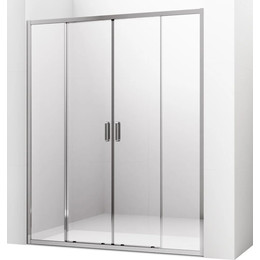 Душевая дверь Ambassador Forsa 170 см 17021112AX, хром/прозрачное - фото 