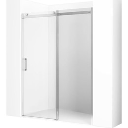 Душевая дверь Ambassador Benefit 160 см 19021105HX (стекло 8 мм) хром/прозрачное - фото 