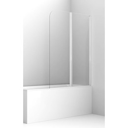 Шторка для ванны Ambassador Bath Screens 1000х1400 мм 16041119, хром/прозрачное - фото 