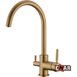 Смеситель для кухни Emar ECB-3007 PVD Golden - фото 
