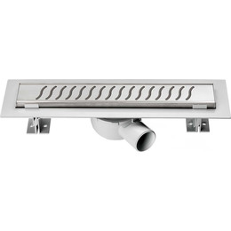 Трап Vincea Say Optima Bukle 70 см SAY.601.70.P.BUK, хром - фото 