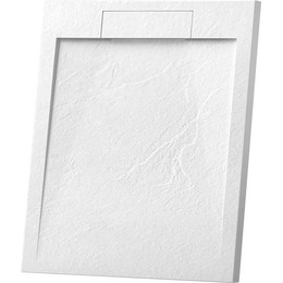 Поддон каменный Vincea 90х90 см VST-4SRL9090W, белый матовый - фото 