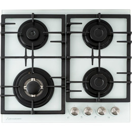 Газовая варочная поверхность Schaub Lorenz SLK GL6511 (белое стекло) - фото 