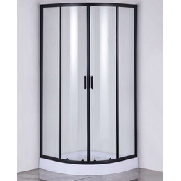 Душевое ограждение Taliente 90x90 см TA-09091CB, черный/прозрачное - фото 