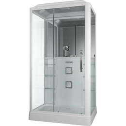 Гидробокс Grossman 90x120 см GR127L L, белый/прозрачное - фото 