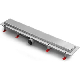 Трап Veconi Klasik/Floor 85 см V850K, хром глянцевый (под плитку) - фото 