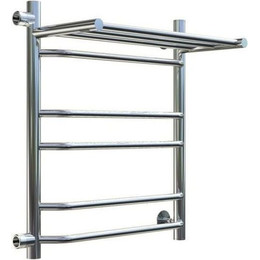 Полотенцесушитель водяной Тругор Браво3 ПМ с боковым подводом и полкой П6 500х600 мм L (м/о 500 мм) 00-00015992 - фото 