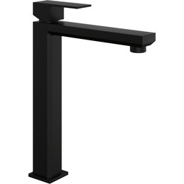 Смеситель для раковины высокий Paini Grazia 21PZ205LL, черный матовый - фото 