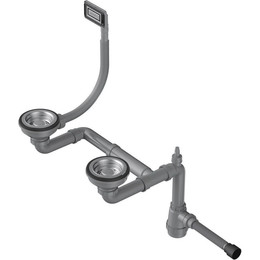 Арматура для кухонной мойки Omoikiri WK-1,5-UN IN 4956778, нержавеющая сталь - фото 