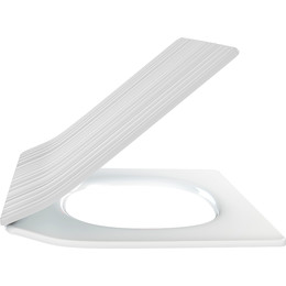 Сиденье с крышкой для унитаза Jacob Delafon Grands Boulevards микролифт E23433-00-WMT - фото 