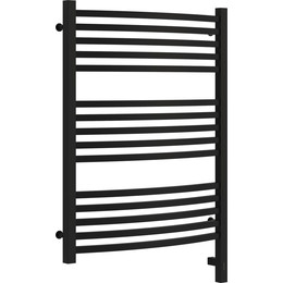 Полотенцесушитель электрический Сунержа Аркус 3.0 П15 800x600 мм 31-5705-8060 R, чёрный матовый - фото 