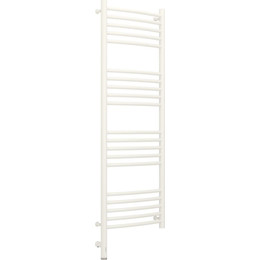 Полотенцесушитель электрический Сунержа Богема 3.0 П20 1200x400 мм (выгнутая перемычка) 30-5802-1240 L, белый матовый - фото 