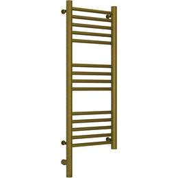 Полотенцесушитель электрический Сунержа Богема 3.0 П20 800x300 мм (прямая перемычка) 05-5804-8030 L, состаренная бронза - фото 