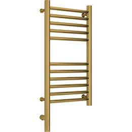 Полотенцесушитель электрический Сунержа Богема 3.0 П11 600x300 мм (прямая перемычка) 03-5804-6030 L, золото - фото 