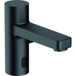 Смеситель для раковины электронный Kludi Zenta E 3810039, черный матовый - фото 