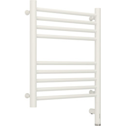 Полотенцесушитель электрический Сунержа Богема 3.0 П9 500x400 мм (прямая перемычка) 30-5805-5040 R, белый матовый - фото 