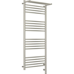 Полотенцесушитель электрический Сунержа Богема с полкой 3.0 П20 1200x500 мм (прямая перемычка) 071-5807-1250 R, сатин - фото 