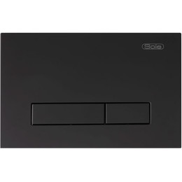 Кнопка смыва Sole S0120 Black - фото 