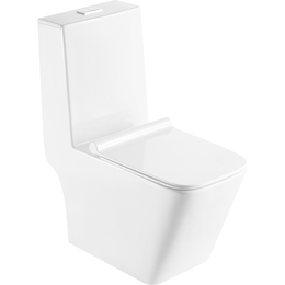 Унитаз-моноблок Sole Top с тонкой крышкой микролифт - фото 